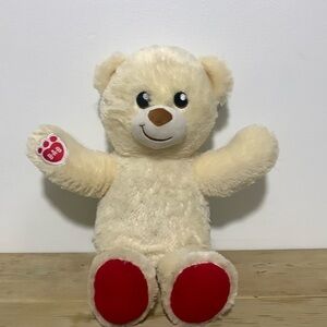 White Build-A-Bear bear plush
